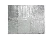 Heat Insulation Shield Mat Protector Silver Tone 130x100cm for Car Engine