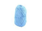 Cotton Hand DIY Knitting Clothes Hat Sweater Crochet Thread 50 Gram Sky Blue