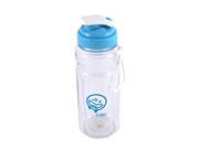 Portable Exercise Camping Drinking Cup Tea Water Bottle 600ML Blue