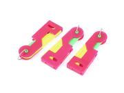 Household Hand Press Sewing Guiding Needle Threader Tricolor 3pcs