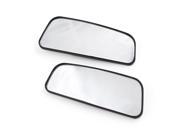 Self adhesive Adjustable Rectangle Shaped Car Blind Spot Rearview Mirror 2pcs
