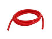 Unique Bargains ID 4mm Silicone Vacuum Hose Tube Pipe Turbo Coupler High Performance Red 2M