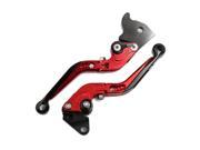 Unique Bargains Motorcycle Spare Parts Handle Grip Brake Clutch Master Lever Red Pair for Yamaha