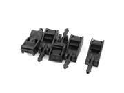 5pcs Plastic Windshield Wiper Water Spray Jet Washer Nozzle Black