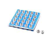 Home Sewing Clothes Replacement Parts Press Fastener Stud Buttons 10mm Dia 50pcs