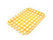 Hotel Restaurant Rectangle Shaped Fast Food Cake Serving Tray 13 Length