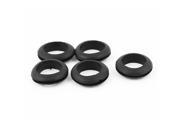 5 Pcs 18mm Inner Dia Firewall Hole Plug Wiring Electrical Wire Rubber Grommets
