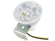 Unique Bargains Motorcycle Bike Car Truck Bicycles White LED Spot Light DC12 80V