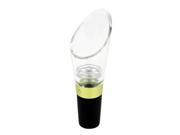 Wine Aerator Spout Bottle Strainer Stopper Pourer Green 2pcs