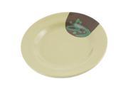 Round Shaped Character Pattern Pickles Appetizer Food Dish Plate 15cm Dia