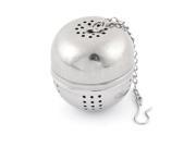 Home Reusable Stainless Steel Tea Ball Infuser Strainer Filter w Chain