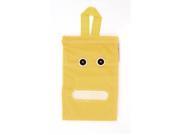 Bathroom Cartoon Style Toilet Roll Paper Tissue Box Bag Case Holder Dark Yellow