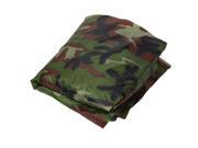 Unique Bargains Camouflage Pattern Outdoor Motorcycle Motorbike Rain Snow Dust Resistant Cover