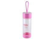 Portable Handhold Camping Drinking Cup Tea Water Bottle 480ML Pink