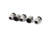 12mm Push in Pneumatic Air Quick Connect Tube Fitting Coupler 5pcs