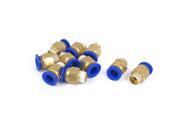 10mm Tube 1 4BSP Male Thread Quick Air Fitting Coupler Connector 10pcs