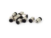 M5 Push in Pneumatic Air Quick Connect Tube Fitting Coupler 10pcs