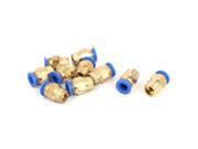 8mm Tube 1 4BSP Male Thread Quick Connector Pneumatic Air Fittings 10pcs