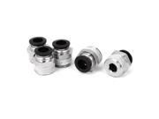 10mm Push in Pneumatic Air Quick Connecting Tube Fitting Coupler 5pcs