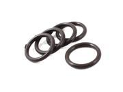 Unique Bargains 5 x Mechanical O Rings Oil Seal Sealing Washers Black 25mm x 19mm x 3mm