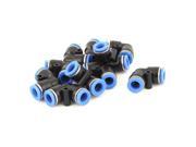 10Pcs 8mm to 8mm Pneumatic Bent Connector One Touch Speed Fit Air Fitting