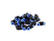 6mm to 6mm Hose Push in Touch 90 Degree Connector Quick Pneumatic Fittings 20pcs