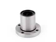 Unique Bargains LMF20UU 20mm Inner Diameter Round Flange Linear Bearing Bushing CNC Router