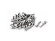 30 Pcs M3x16mm 316 Stainless Steel Hex Socket Head Cap Fasteners 0.5mm Pitch