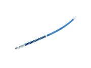 40cm Length 1 8BSP Male Thread Spring Guard Flexible Grease Gun Hose Blue