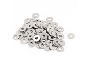 M3 3mm Metric 304 Stainless Steel Flat Washer Gaskets 100pcs