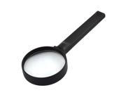 Plastic Nonslip Grip 5cm Lens Handheld Magnifying Glass Magnifier 5X