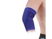 Unique Bargains 2Pcs Elastic Pullover Tennis Basketball Elbow Support Band Brace Sleeves Size M