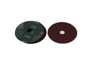 4 Dia 36 Grit Abrasive Sand Paper Disc 5pcs for Polishing Machine
