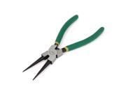 Unique Bargains Spring Loaded Internal Straight Circlip Plier Hand Tool 23cm Green