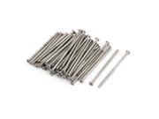 Unique Bargains M4x80mm Stainless Steel Countersunk Flat Head Cross Phillips Screw Bolts 50pcs