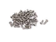 6 M3.5x13mm Stainless Steel Phillips Round Pan Head Self Tapping Screws 50pcs