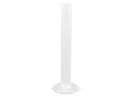 Laboratory Test 10ml Clear White Plastic Graduated Cylinder Measuring Beaker Cup