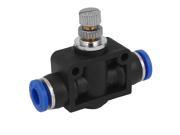 Tube OD 6mm Push In Fitting Air Flow Pneumatic Speed Control Valve