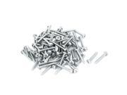 Unique Bargains 4.8mmx32mm Thread 10 Phillips Pan Head Carbon Steel Self Tapping Screws 100pcs