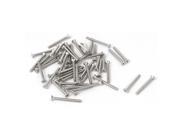 50 Pcs M1.6x16mm 316 Stainless Steel Countersunk Phillips Machine Screws Bolts