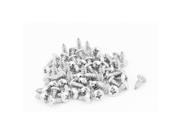 4.2mm x 12mm Stainless Steel Phillips Pan Head Self Tapping Screw 60 Pcs