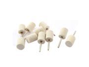 16mm Cylinder Head 3mm Shank Grinding Polishing Mounted Points 10 Pcs 16mm Cylinder Head 3mm Shank Grinding Polishing Mounted Points 10 Pcs
