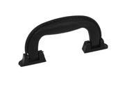 120mm Long Plastic Luggage Part Suitcase Side Carrying Pull Handle Black