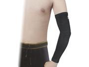 Athletic Exercise Black Sleeve Stretch Band Protective Elbow Arm Support Shield