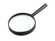 Unique Bargains 90mm Lens 4X Handheld Magnifier Reading Magnifying Glass Jewelry Loupe