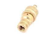 7mm 1 16BSP Female Thread Dia Pressure Relief Valve Gold Tone for Air Compressor