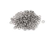 200pcs Stainless Steel M5 Spring Lock Washer Square Section Tool