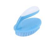 Blue Plastic Grip Clothes Shoe Boot Floor Cleaning Washing Scrubbing Brush Cleaner