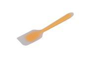 Household Item Silicone Batter Butter Cream Cake Spatula Scraper Clear Yellow