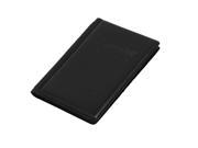 Notebook Design 48 Pockets Business ID Card Organizer Holder Case Black